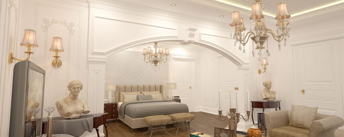 Elegant modern luxury bedroom designs